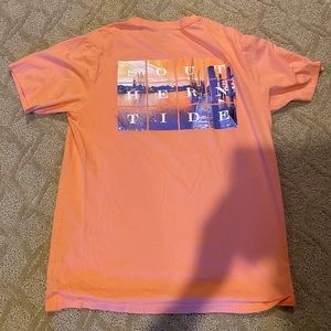 Southern Tide orange short sleeve tee